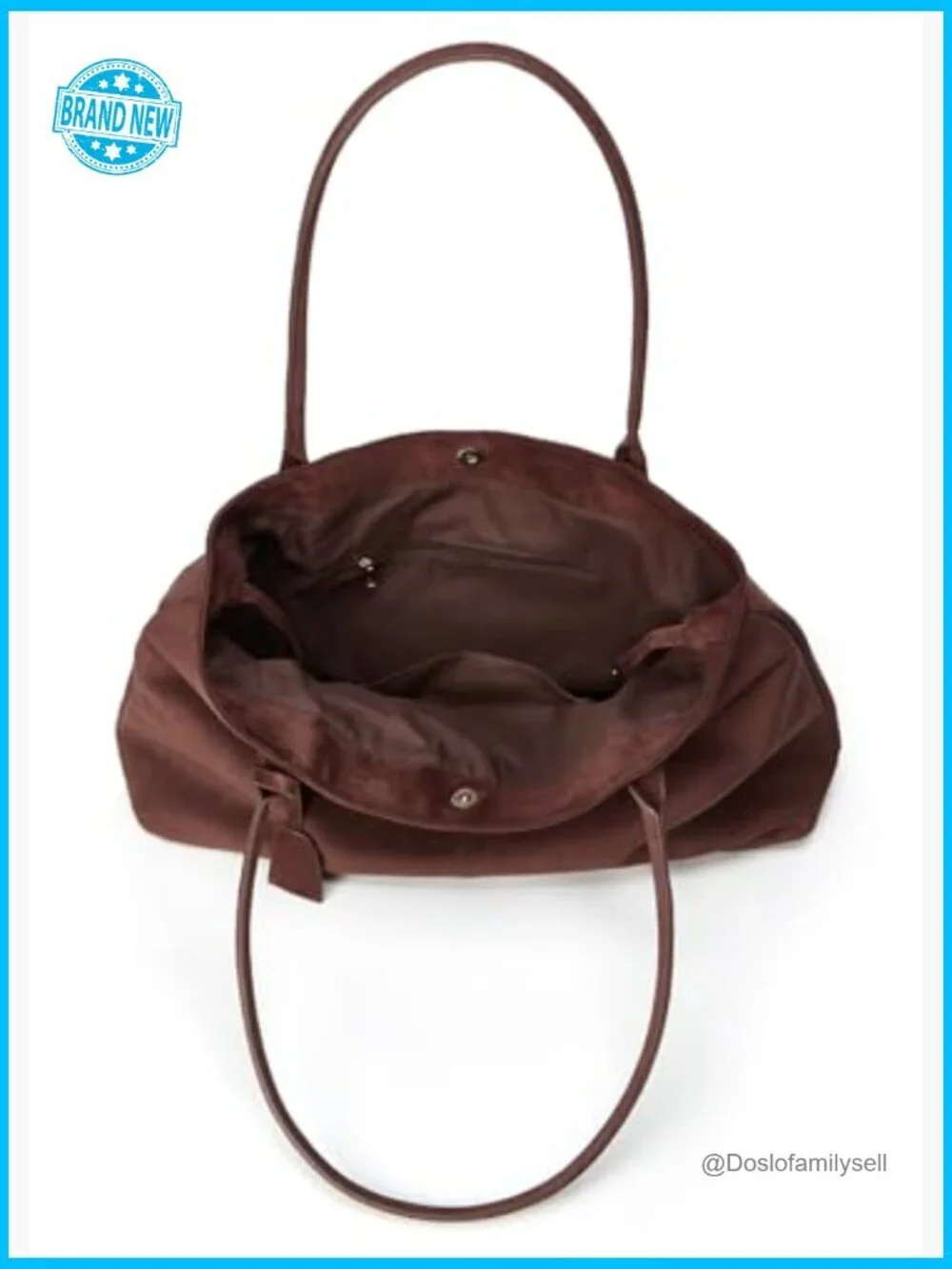 Retro Faux Suede Hobo Shoulder Bag Large Capacity Tote Satchel Purse